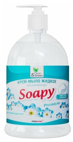 КPЕМ МЫЛО ЖИДКОЕ SOAPY УВЛАЖНЯЮЩЕЕ С ДОЗАТОРОМ 1000МЛ CG8096