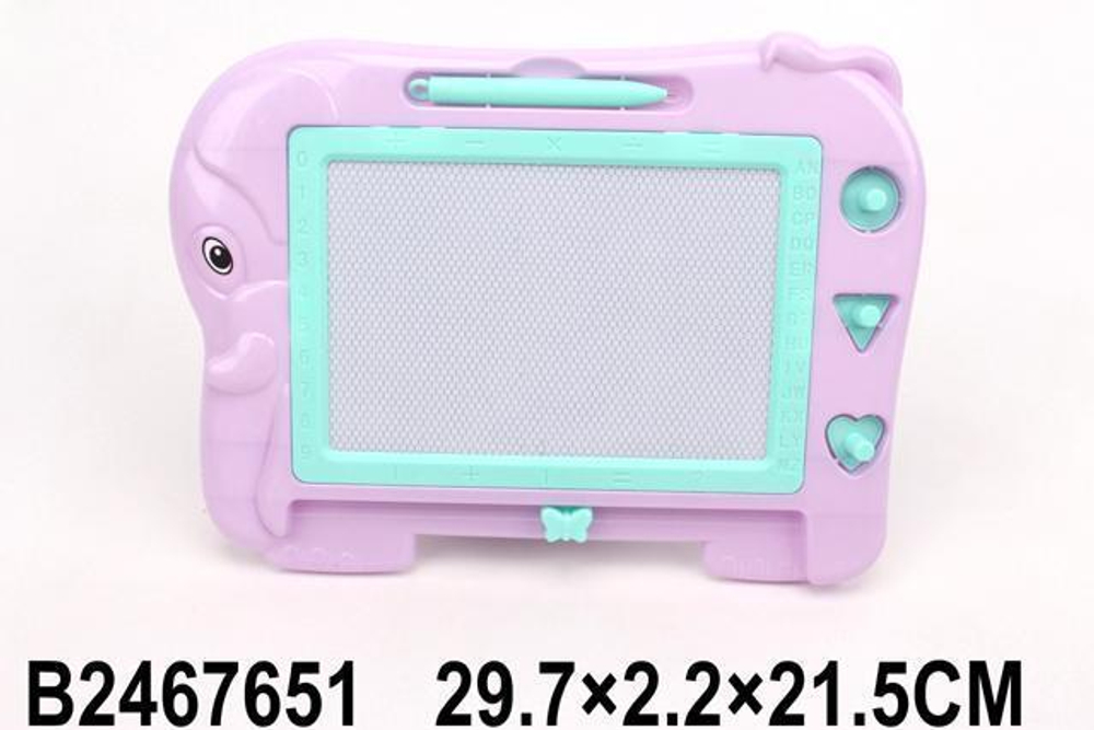 Доска для рисования с магнит.крошкой, пакет B371