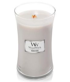 Теплая шерсть, ароматическая свеча, WoodWick