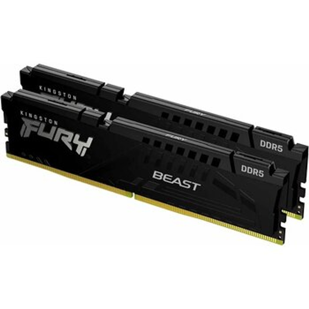 Оперативная память KINGSTON FURY Beast DDR5 64GB 6000MHz CL36 UDIMM KF560C36BBE2K2-64