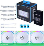 Комплект вентиляторов для корпуса Lian Li SL 120 V2 White (G99.12SLV23W.00)