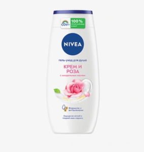 ГЕЛЬ ДЛЯ ДУША NIVEA КРЕМ РОЗА 250МЛ