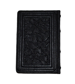 Ежедневник А5 «Герб РФ» №3 (съемная обложка из натуральной кожи)