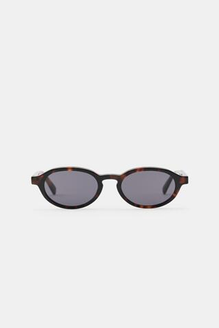 ZARA СОЛНЦЕЗАЩИТНЫЕ ОЧКИ PREPPY, КОРИЧНЕВЫЙ