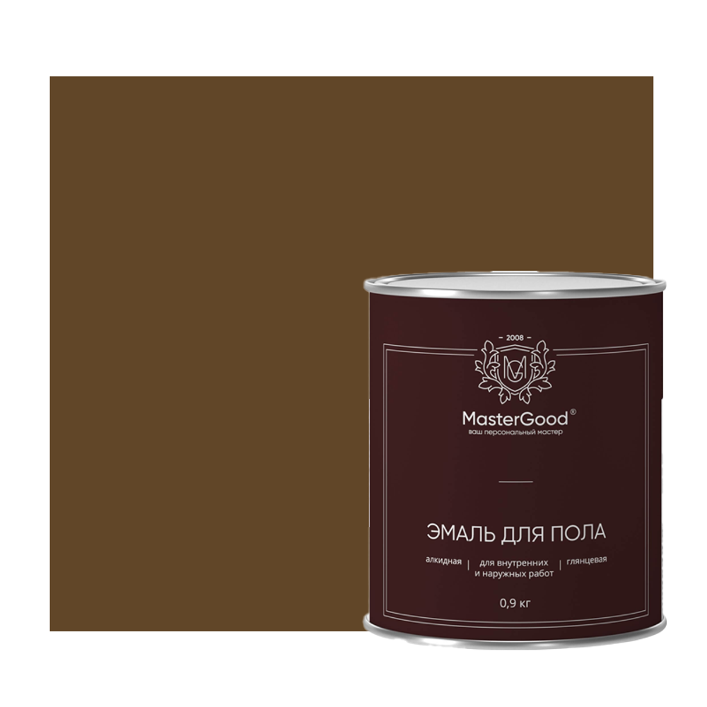 MG Эмаль для пола желто-коричневая (0,9 кг)