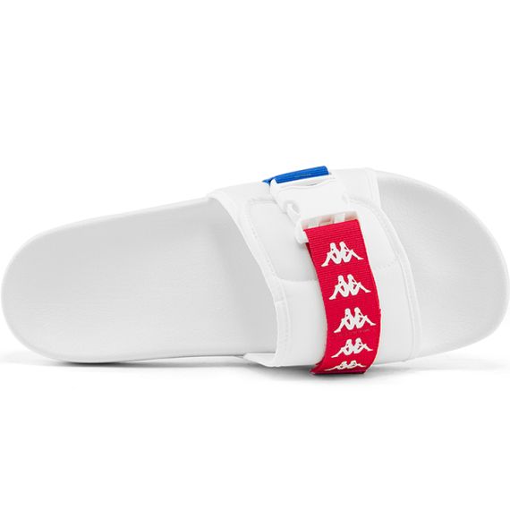 Kappa Outdoor Beach Slides 'White Blue Red'