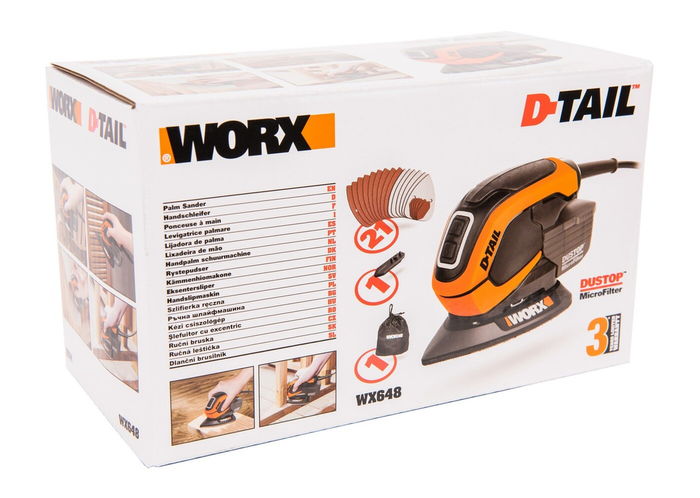 Мультифункциональная шлифовальная машина WORX WX648