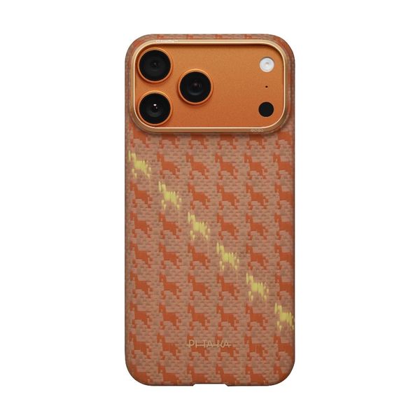 Чехол Pitaka Edge Case для iPhone 17 Pro, Янтарный | Amber