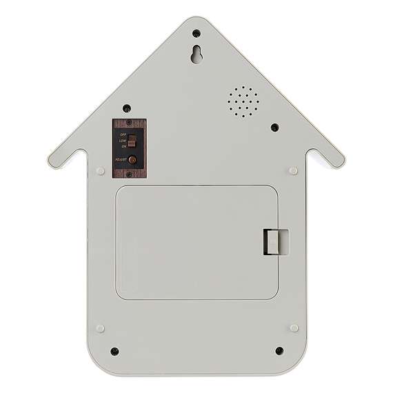 Часы с кукушкой QQ серые