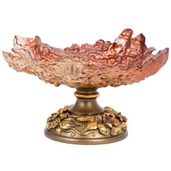 Фруктовница-конфетница Лето Бронза