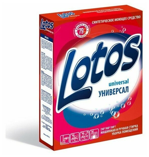 ПОРОШОК СТИРАЛЬНЫЙ LOTOC УНИВЕРСАЛ 350Г К/П