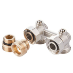 Узел нижнего подключения Royal Thermo угловой ?quot;х3/4quot;EK