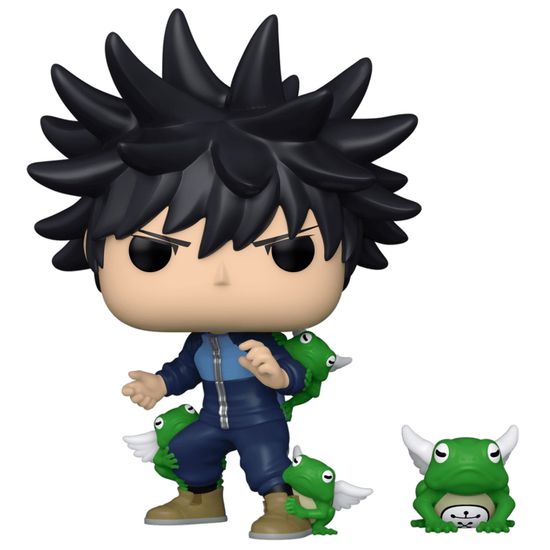 Фигурка Funko POP! Animation Jujutsu Kaisen Megumi Fushiguro w/Toads (Exc) (1119) 64495 / Фигурка Фанко ПОП! по мотивам аниме "Магическая битва", Фушигуро Мегуми