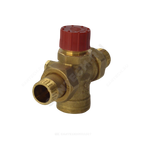 Клапан балансировочный автомат латунь R206A-1 Ду 15 G1/2" A Ру25 НР 0.05 - 0.8 м3/ч без ниппелей Giacomini R206AY103