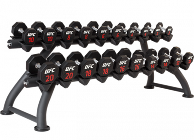 UFC Гантельный ряд 2-20 кг (10 пар), 220 кг