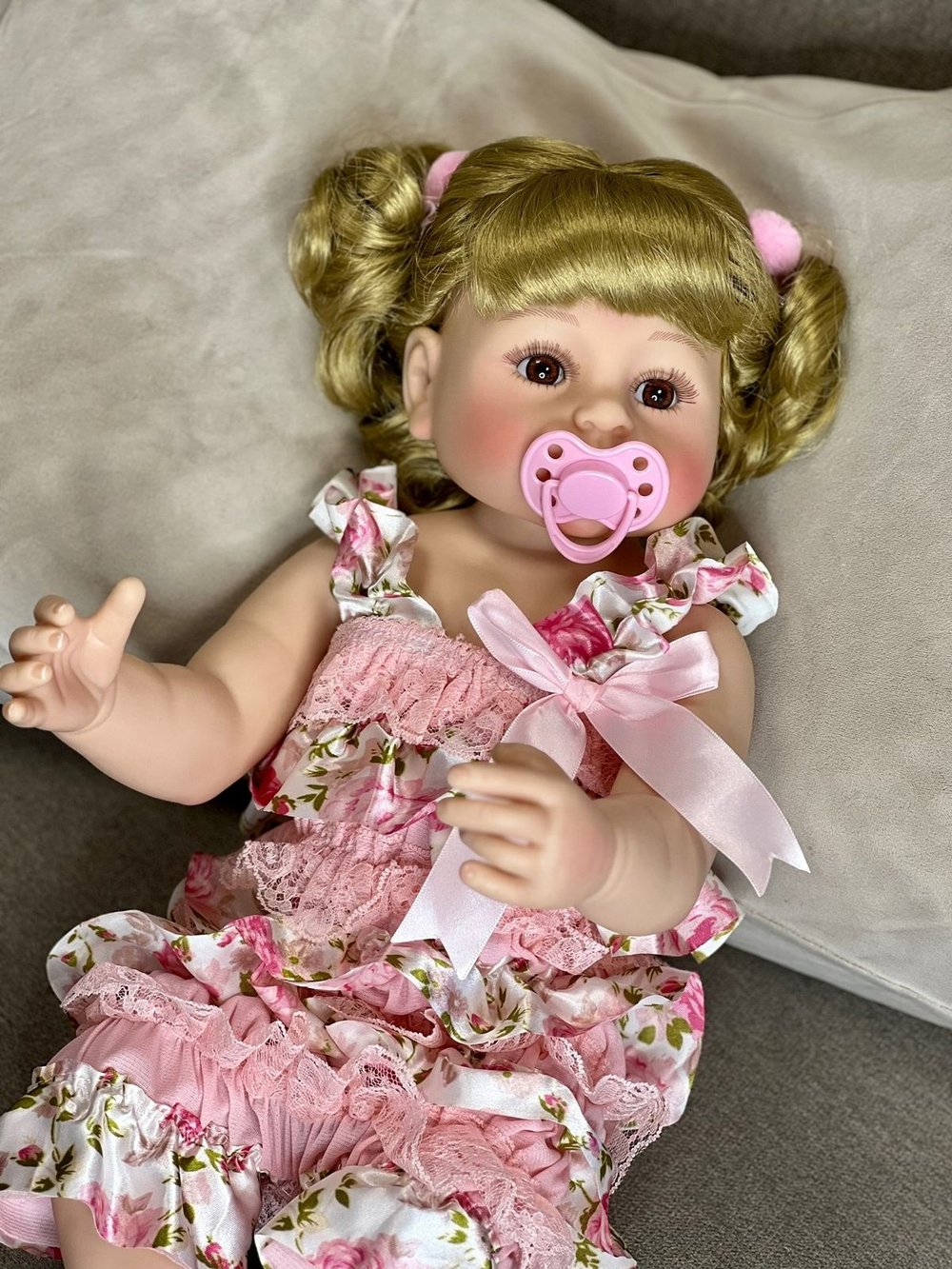 Кукла Реборн виниловая 48см в пакете (FA-019FVA)