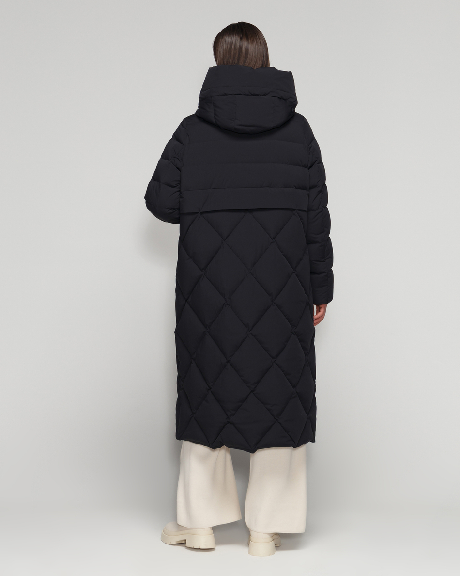 Пальто женское матовый BLACK