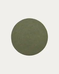 Ковер уличный Despas из синтетических волокон зеленый Ø150 см