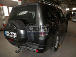 Фаркоп оцинкованный Galia M082A для Mitsubishi Pajero IV 2007-, Pajero III 2000-2007(паспорт и сертификат в комплекте)(без электрики)