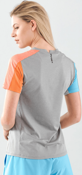 Футболка женская Head Padel Tech T-Shirt, арт. 814553-GREL