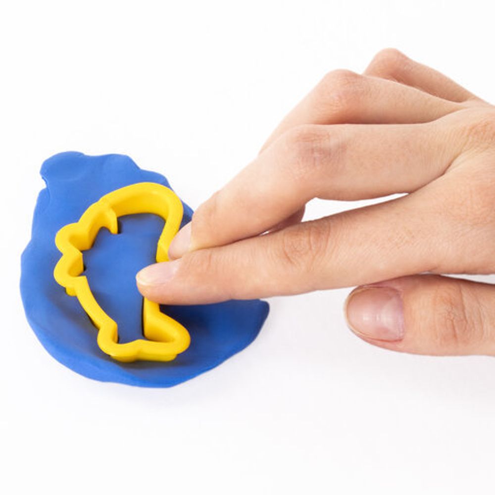 Пластилин в боксе ЮНЛАНДИЯ "ПОДВОДНЫЙ МИР", 24 цвета, 800 г, скалка, стек, 5 формочек, 105867