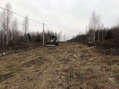 Фотоотчет о планировке основания дорог в центральной части «Усадьбы Романово»