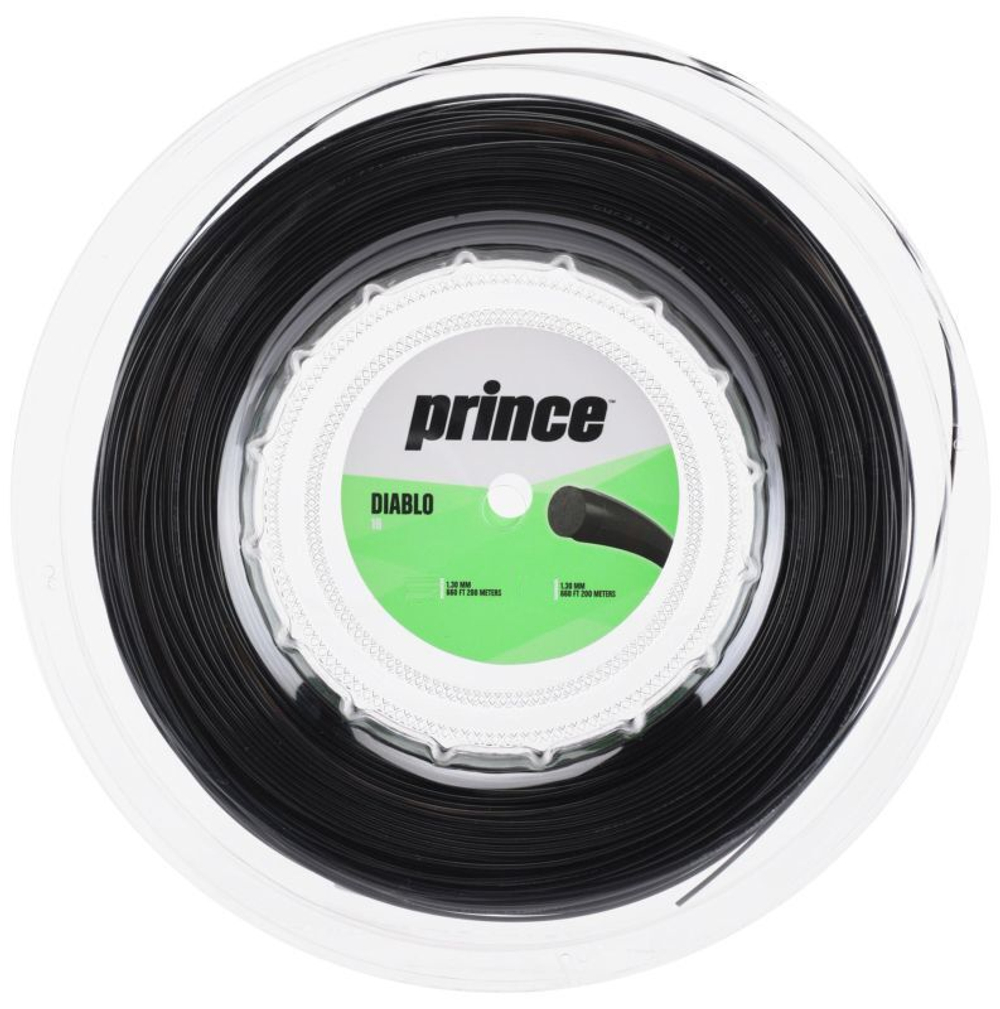 Теннисные струны Prince Diablo (200 m) - черный