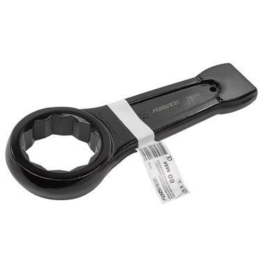 Ключ накидной ударный односторонний 80мм (L-345мм) Forsage F-79380