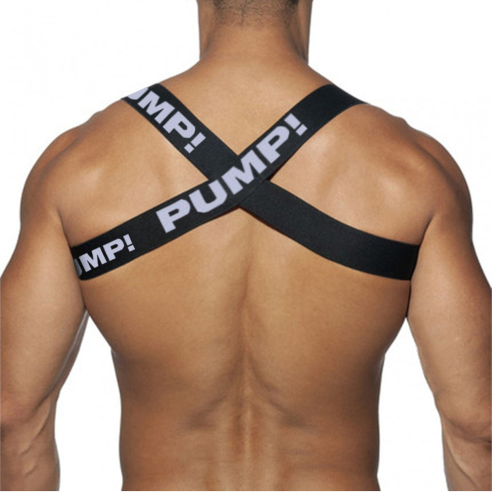 Мужская портупея черная PUMP! PU5516-2