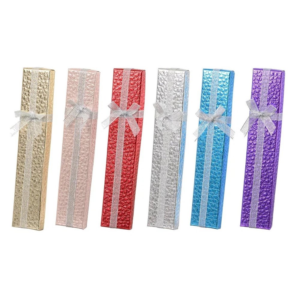 Подарочная коробка Basir, прямоугольная с крышкой, размер 21*4*2 см, ассорти