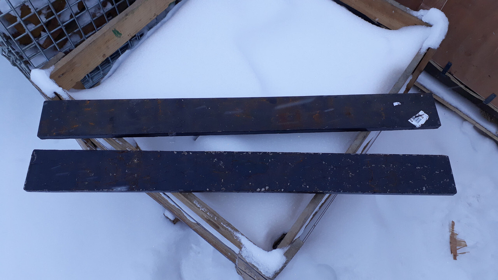 Биметаллическая пластина Overlay 100*1000*10