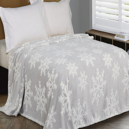 Плед "АВТ. БАМБУК-232", микрофибра, Россия.