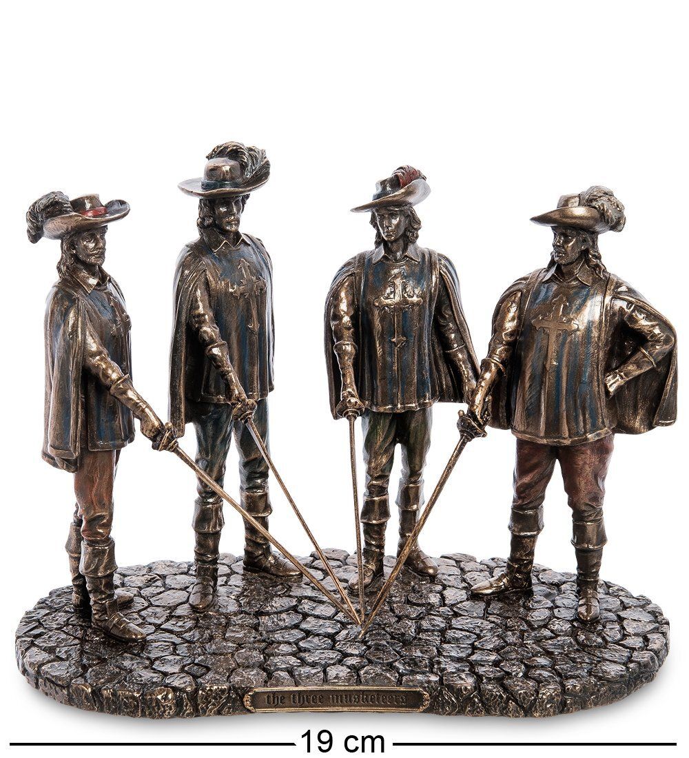 Veronese WS-1023 Статуэтка «Мушкетеры - один за всех и все за одного»