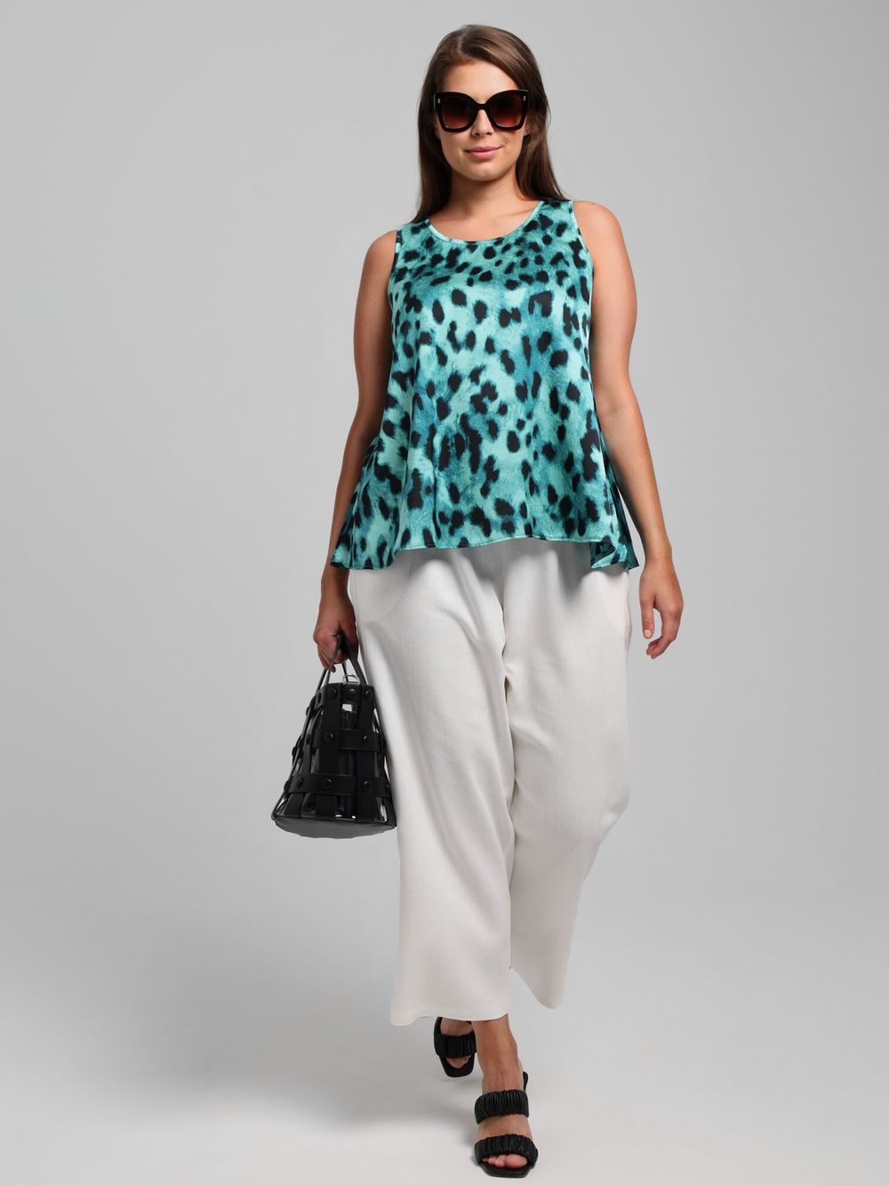 Блузка (топ) Найт-3 Виотекс ЗЕЛЁНЫЙ