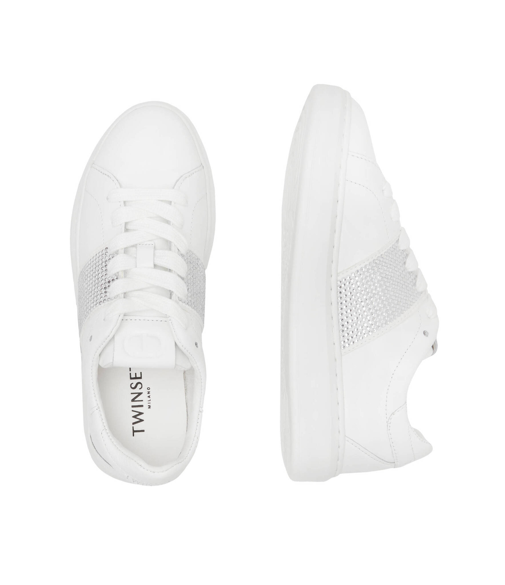 Кроссовки TWINSET - белый(241TCP016)