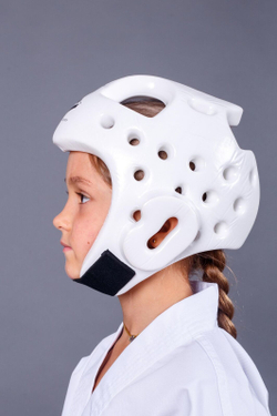 Шлем для тхэквондо ProfSport белый