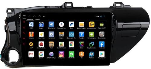 Магнитола для Toyota Hilux 8 2015-2023+ - Parafar PF063LUX2XHD на Android 13, CarPlay, 4G SIM-слот