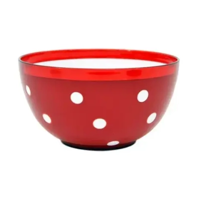 Салатник двухцветный Marusya 1,4 красный п/пр