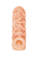 Насадка Kokos с дополнительной стимуляцией телесная 12 см