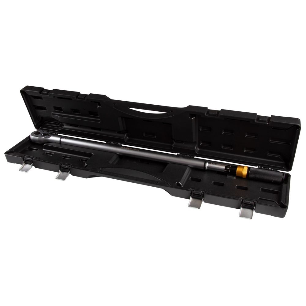 TOLSEN (TT19669) Ключ динамометрический 3/4", 100-600 Нм, в пластиковом кейсе