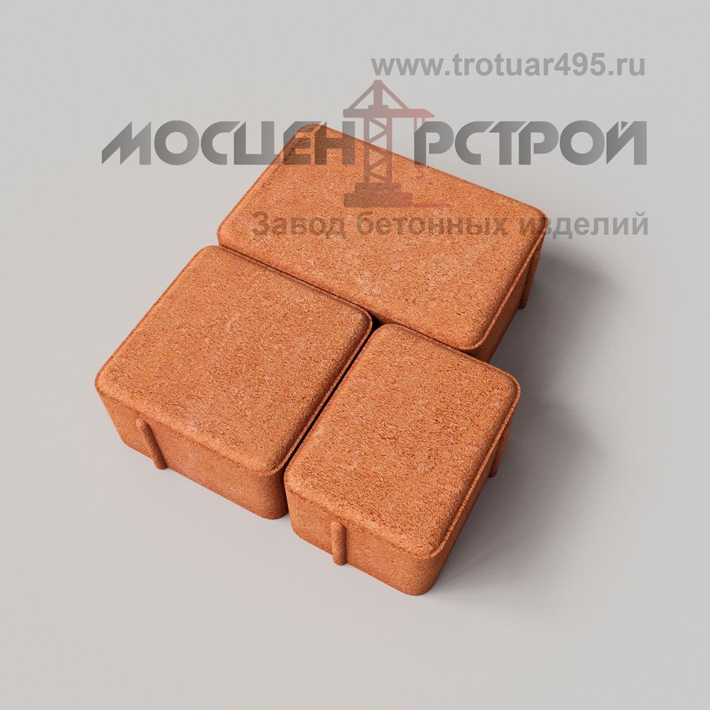 Тротуарная плитка Старый Город 180/120/90х120х60