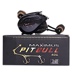 Катушка мульт. Maximus Pitbull MCPB401L bb6+1 (6.3:1) 277г PE6#-150m Нагр 16кг -