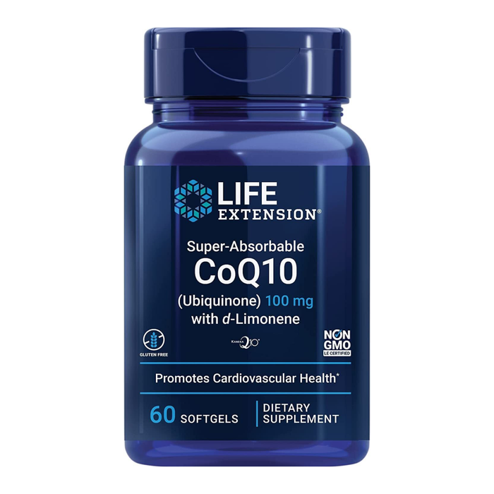 Суперабсорбируемый коэнзим Q10, Super-Absorbable Coq10, Life Extension, 60 желатиновых капсул