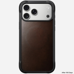Чехол Nomad Rugged Case horween для iPhone 17 Pro Max коричневый
