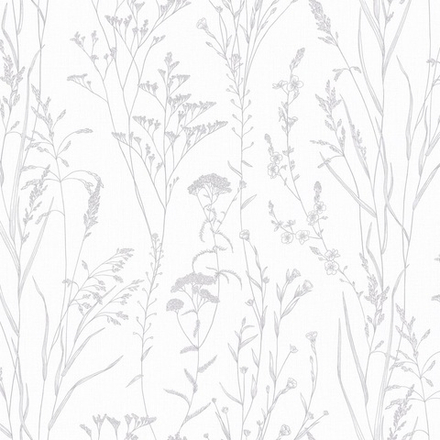 Обои виниловые SL72570-10 PALITRA Simple Travki-muravki, флористика, размер 1.06 х 10.05 м