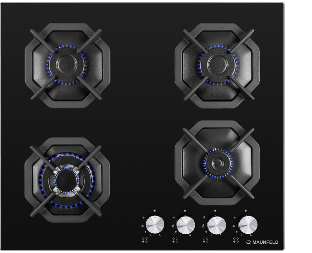 Газовая варочная панель MAUNFELD EGHG.64.23CB\G фото 