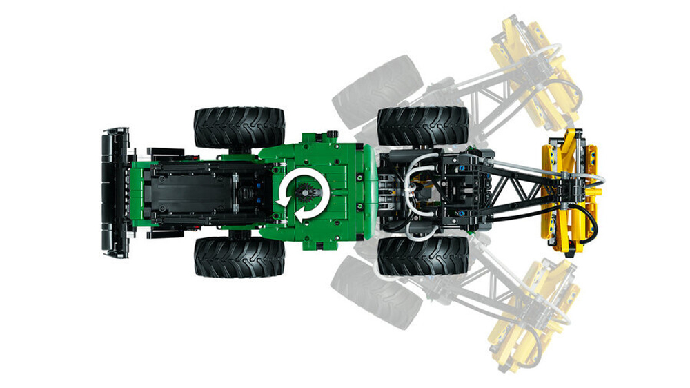 Конструктор LEGO Technic 42157 Трелевочный трактор John Deere 948L-II