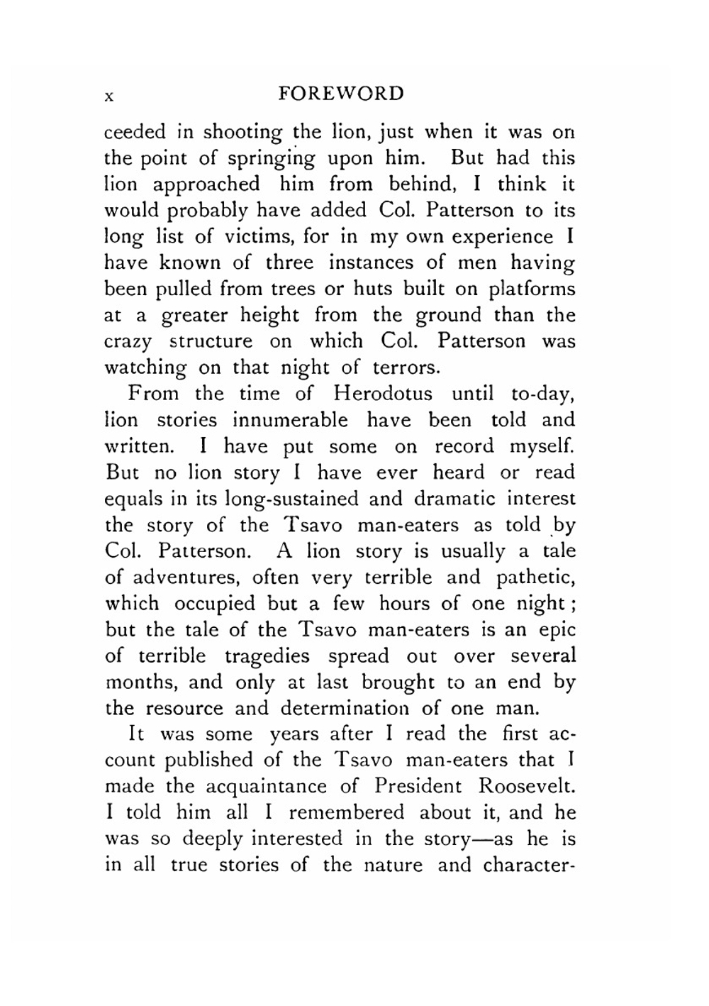 The man-eaters of Tsavo and other East African adventures | J. H. Patterson