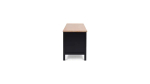 Тумба под ТВ - аналог IKEA HEMNES / ХЕМНЭС/ ХЕМНЕС / КЫМОР / ИКЕА 148х57х47 см, черный/светло-коричневый