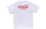 A Bathing Ape X Coca Cola Ape Head Tee белый